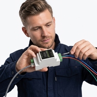 Modul Server Serial Industri Waveshare RS485 RJ45 Ethernet Chipset Standar Modul Komunikasi Aplikasi Standar