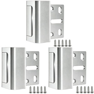 Cerradura de Puerta Antirrobo JYCHardware, Pestillo de Aleación de Aluminio, Diseño Moderno y Simple, Perno de Seguridad para Puertas Interiores - Product Image 3