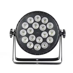 Sân khấu kiến trúc sự kiện 18x18W rgbwa + UV 6in1 Led Slim Flat Par Lights - Product Image 2