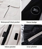 Veste matelassée unisexe grande taille, patchwork, imperméable, à capuche, fermeture éclair, XL, teinte unie, motif personnalisé, voyage, hiver