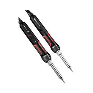 <span class=keywords><strong>Fer</strong></span> <span class=keywords><strong>à</strong></span> <span class=keywords><strong>souder</strong></span> électrique Deli, stylo de soudage <span class=keywords><strong>professionnel</strong></span>, température constante réglable, options de puissance 30W-80W, usage domestique - Product Image 1