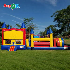 Sayok, la carrera de obstáculos inflable más grande, carrera de obstáculos inflable para niños, relé de carrera de obstáculos inflable - Product Image 1
