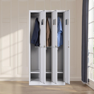 Armoire en acier moderne à 3 portes pour la maison, l'atelier et la salle de sport - Product Image 1