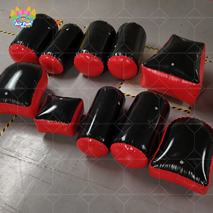 Nouvelle conception de zone de combat gonflable en PVC <span class=keywords><strong>NERF</strong></span> Wars, bunkers de paintball pour accessoires de tir en plein air - Product Image 2