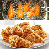 Pequeña freidora eléctrica de pollo y aperitivos Nueva condición Anillo de cebolla y patatas fritas Máquina para pequeñas empresas