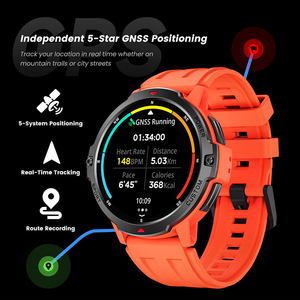 Nouvelle Montre Connectée C31 2026 avec GPS, Baromètre, Géomagnétique, Étanchéité 2ATM, Batterie 500mAh, Suivi d'Activité Sportive en Extérieur - Product Image 4