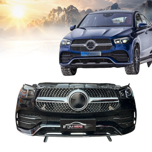 Kit de pare-chocs avant complet pour Mercedes-Benz <span class=keywords><strong>GLE</strong></span> W167 SUVCpupe <span class=keywords><strong>AMG</strong></span> 2020-2023, comprenant les phares LED GLE300 GLE400 - Product Image 4
