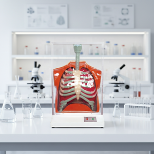 Modelo Eléctrico de Movimiento Respiratorio Humano, Demostración Dinámica del Mecanismo de Respiración para la Enseñanza de Fisiología en Facultades de Medicina, CE - Product Image 3