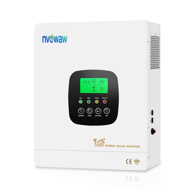 6kva 10.2kw 10kva 4kw 12kw 8kw 5 8 Kw 10kw 6kw 3kw 3000w 10 Kw 5kw 24v 48v Grid Mppt Hybrid Solar Power Inverter Single