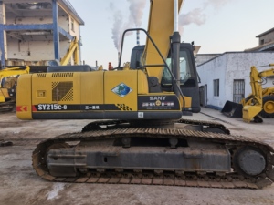 Good Condition Used Sany Sy215c-9 Hydraulic Excavator Second Hand Sany Sy215 Crawler Excavator - Product Image 3