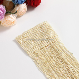 Rèm dây kim tuyến trắng bạc hiện đại, tua rua treo trang trí trần nhà cho đám cưới, sự kiện, sân khấu, làm phông nền - Product Image 3