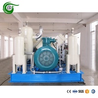 Compresseur à piston à haut débit et à haute pression 200 bars 110 kW CNG, type moteur, bon prix, unité de gaz naturel comprimé