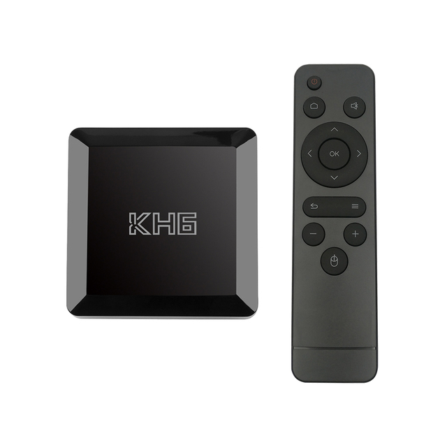 Mecool KH6 Android 10.0 TV Box 4GB RAM 32GB ROM Allwinner H616 2.4G 5G WiFi 4K HD Resolution Smart Set Top Box