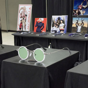 Jujutsu Kaisen gafas <span class=keywords><strong>Nanami</strong></span> <span class=keywords><strong>Kento</strong></span> gafas de sol Moda hombre mujer Halloween Anime Cosplay accesorio - Product Image 3