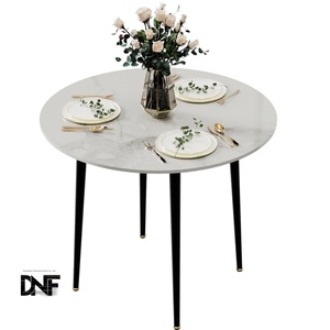<span class=keywords><strong>Wisfor</strong></span> MDF+Metall Esstisch 32 Zoll Moderner Klappbarer Ausziehbarer Couchtisch für Zuhause & Büro (Weiß) - Product Image 1