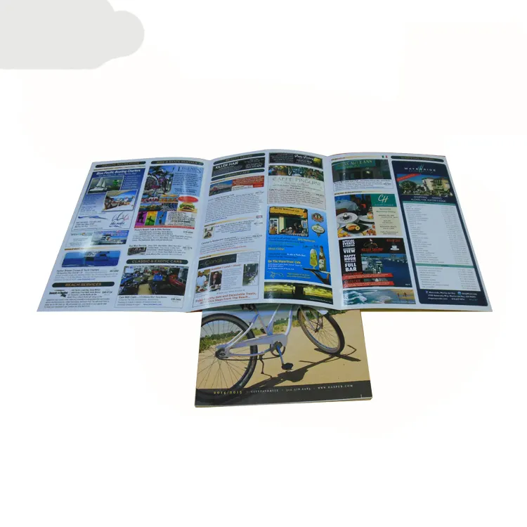 Custom Journal Photo Book Paper Brochure Booklet Coloring Leaflet Printing