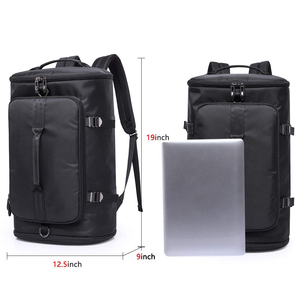 Sac à dos de randonnée de <span class=keywords><strong>style</strong></span> sport de plein air Oxford avec fermeture éclair Bagages de camping pour hommes/femmes Sneaker Compartiment à chaussures Sac polochon - Product Image 1