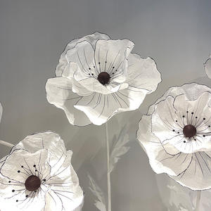 Flores artificiales gigantes para decoración de escenario de boda al por mayor, flor <span class=keywords><strong>gigante</strong></span> grande para decoración de eventos de boda - Product Image 3