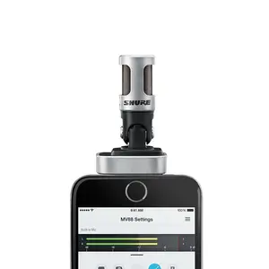 Micrófono portátil iOS para iPhone/iPad/iPod a través de conector Lightning, sonido digital de calidad profesional