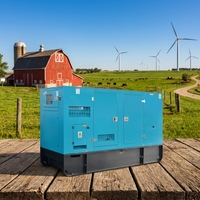 Générateur diesel silencieux Green Emission Parkins pour usage domestique ISO CE 150kw 188kva insonorisé