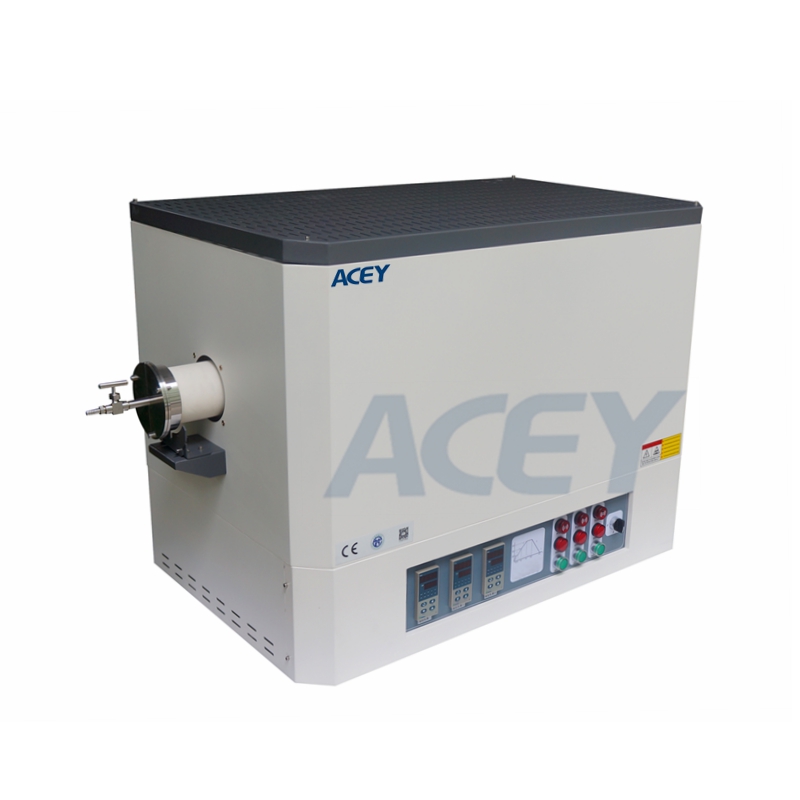 Вакуумная роторная высокотемпературная 1700c Cvd Трубчатая Печь