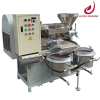 Machine de pressage à froid commerciale automatique pour petites exploitations agricoles, pour huiles de macadamia, de ricin et d'arachide, fabriquée en Chine