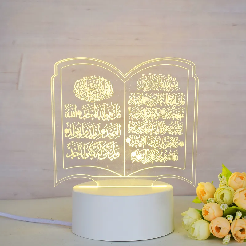 Luxe Islamitische Gift Set Christian Moslim Wedding Gunsten Ramadan Religieuze Comp Mini Koran Takdir Eid Pasen Dagen Terugkeer Geschenken