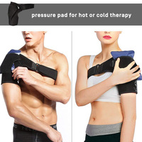 Soporte de Hombro de Neopreno para Desgarro del Manguito Rotador para Hombres y Mujeres, Corrector de Hombro Ajustable Médico, Soporte de Abducción