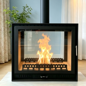 Cheminée à <span class=keywords><strong>bois</strong></span> double face de taille personnalisable pour ferme et garage - Product Image 3
