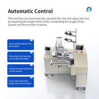 Máquina de Plisado de Cortinas Computarizada Automática de Alta Eficiencia Ridong RD-DZJ102 con Alimentación Automática 220V/110V/380V