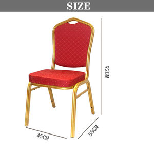 Style in Stock Wholesale Party <b>Chairs</b> Wedding Stainless Steel Red <b>Chair</b> Wedding Hotel <b>Dining</b> <b>Chair</b> - Product Image 2