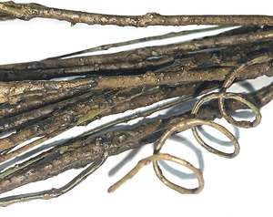 29.5" Lifelike Dry Willow Branches Bendable Iron <strong>Wires</strong> Artificial <strong>Floral</strong> Flower Stub Stem DIY Craft Wedding Home Room Decor - Product Image 4