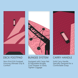 ISUP Cruiser intermédiaire 11' X 34' Plus rapide que 10'6 Plus stable que 12'6 Idéal pour les écoles <span class=keywords><strong>de</strong></span> <span class=keywords><strong>SUP</strong></span> - Product Image 5