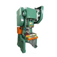 Rujie J23-10T Vente directe d'usine, presse à poinçonner mécanique CNC contrôlée par PLC de 10 tonnes, 380V/110V, garantie 1 an