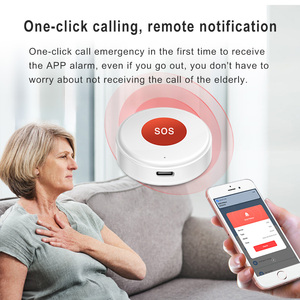 Sécurité à domicile Sonnette d'alerte pour les patients Téléavertisseur sans fil pour les aidants SOS Bouton d'appel Alarmes personnelles Suresafe pour les personnes <span class=keywords><strong>âgée</strong></span>s - Product Image 6