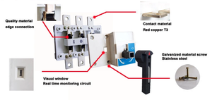 123 yuye YGL loạt 160A 250A 400A 630A 800A thay đổi trên chuyển đổi/Hướng dẫn sử dụng chuyển đổi chuyển đổi/Máy phát điện chuyển đổi chuyển đổi - Product Image 4