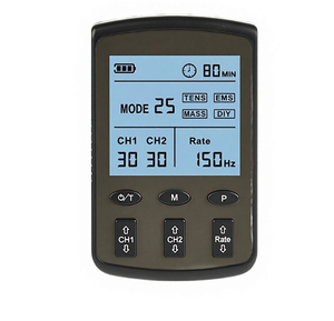 Fabrika OEM ODM TENS EMS Mini Masaj Aleti - 4'ü 1 Arada Düşük Frekanslı Atımlı Cihaz Zamanlayıcı Kontrolü - Product Image 5