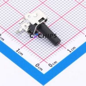 GT-TC101B-H130-L1 Tactile Switch Through hole,6x7.5mm Switch Single Pole Single Throw Round Button 2.5N Right Angle Insert - Product Image 1