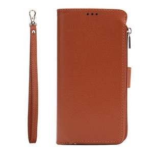 Funda de cuero con cremallera para <span class=keywords><strong>Samsung</strong></span> A03s A03 <span class=keywords><strong>A53</strong></span> A33 <span class=keywords><strong>5G</strong></span> A02 A22 A82 S22 S21 Note20, funda de libro con tapa de lujo con ranura para tarjeta - Product Image 1