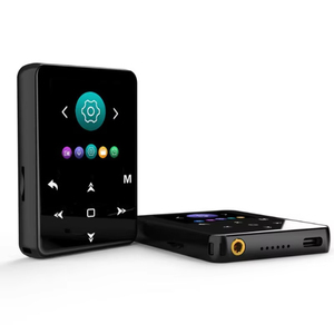 เครื่องเล่น MP3 หน้าจอสัมผัส 64GB รุ่น Factory พร้อมบลูทูธ เครื่องเล่นเพลงไร้สาย ลำโพงในตัว เครื่องบันทึกเสียง สายคล้องคอ หูฟังสำหรับเล่นกีฬา - Product Image 1