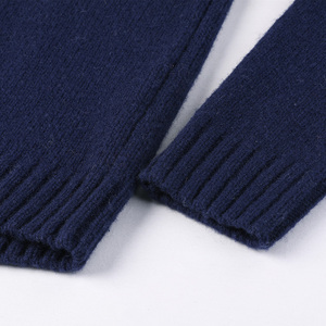 Custom Geometric Pattern Knitted <b>Pullover</b> Warm Casual Crew Neck <b>Jumper</b> Jacquard Winter Long Sleeve Men Wool Sweater - Product Image 3