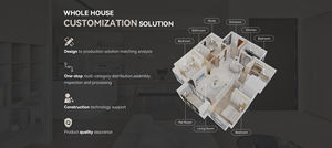 Vendita calda su ordinazione piccolo animale domestico casa interna del gatto Villa case del gatto Cabinet case gabbie - Product Image 6