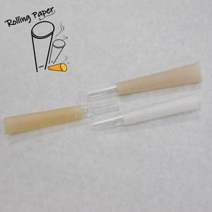 Ruban de papier à rouler conique non blanchi de 60 mm, embout en verre conique transparent de 25 mm, taille personnalisable - Product Image 6