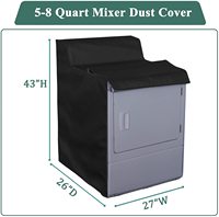 Housse de Machine à laver de haute qualité, étanche à la poussière et au soleil, adaptée à la plupart des laveuses à chargement par le haut