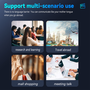 VORMOR A50 4G, dispositivo inteligente de traducción de idiomas AI, traducción móvil, traductor de interconexión de doble máquina con PC, teléfono, Ipad - Product Image 2