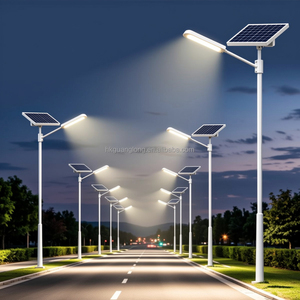Lampe solaire LED étanche IP65 60W 80W 100W 120W en ABS pour éclairage public, installation économique avec télécommande - Product Image 3