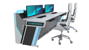 Console de Commande Centrale CCTV, Bureau de Contrôle de <span class=keywords><strong>Sécurité</strong></span>, Salle de Contrôle Moderne, Métal Durable, Surveillance 24/7, Fabricant Chinois - Product Image 6