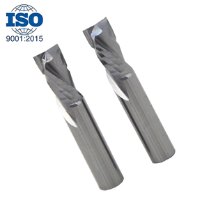 Fresa de carburo de 2 filos con puntas de aleación de alta calidad para corte de madera, herramienta de mecanizado CNC, broca de router, fresa de extremo - Product Image 1