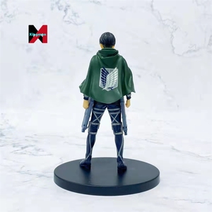 Figura de Juguete de 16 cm de Levi Ackerman de Ataque a los Titanes, Figuras de Acción de Anime, Manualidades de Plástico - Product Image 4