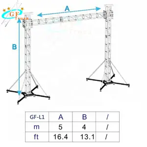 Poste de portería personalizado, sistema de armazón de soporte de pared para armarios colgantes, pantalla Led